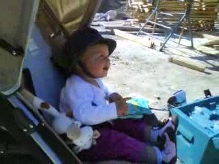 Montage du toit (fin septembre 2009)