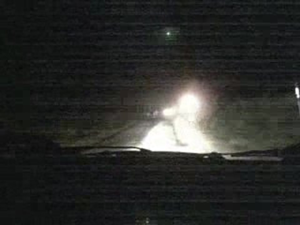 Cam embarquée ES5 de nuit Monts de blond 2009 reno et denis