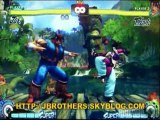 Super Street Fighter 4 match Thawk vs Juri   trailer DeeJay