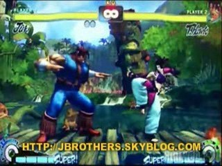 Super Street Fighter 4 match Thawk vs Juri + trailer DeeJay