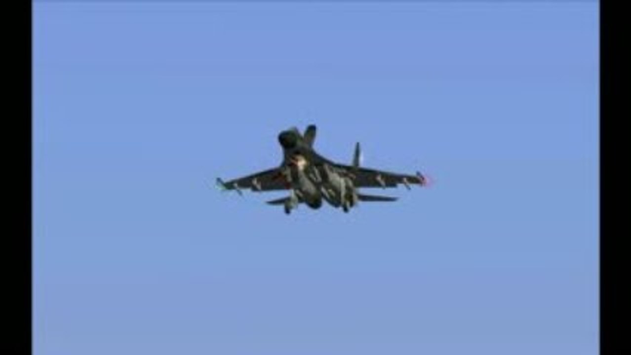 Su 27 Landing on Kuznetzov