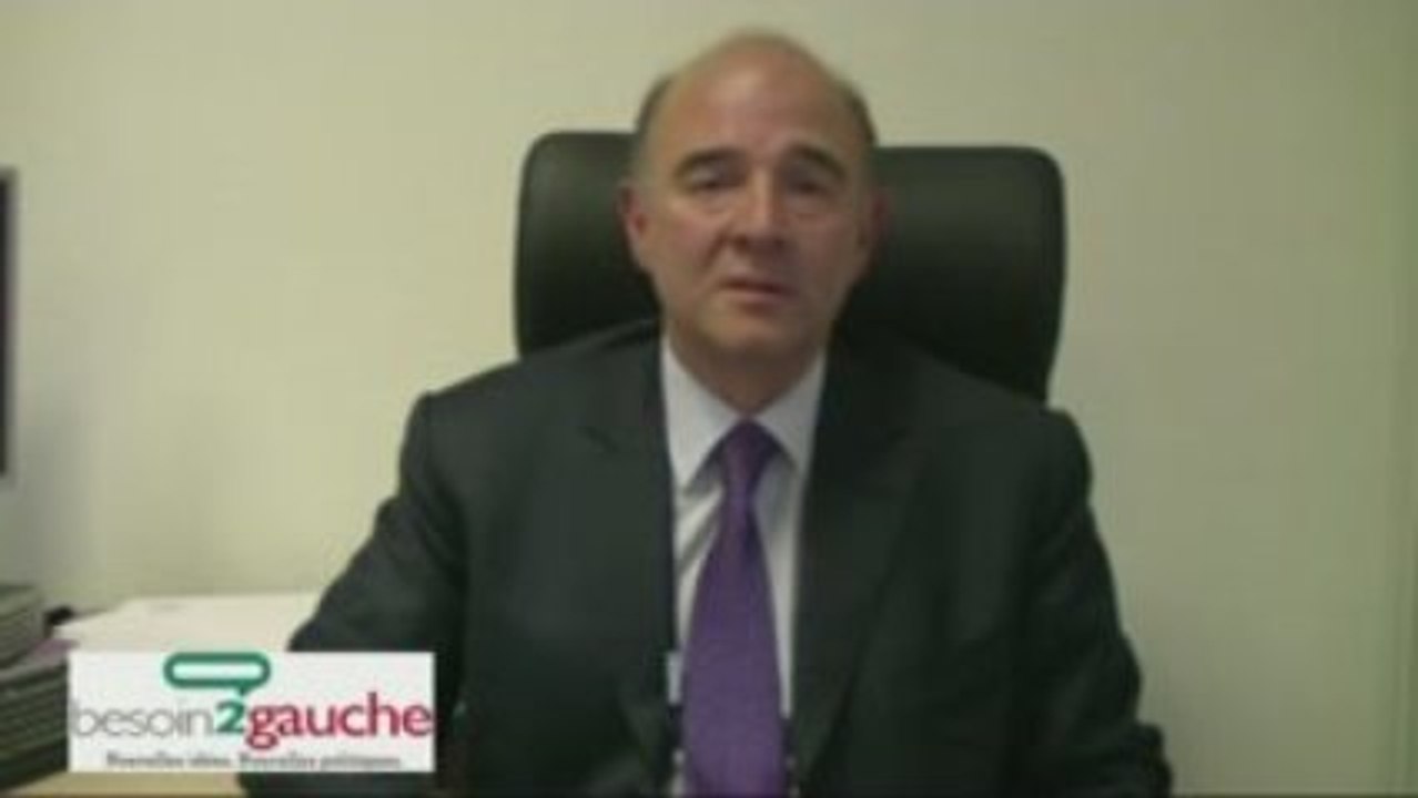 Pierre Moscovici - Consultation militante du 1er octobre