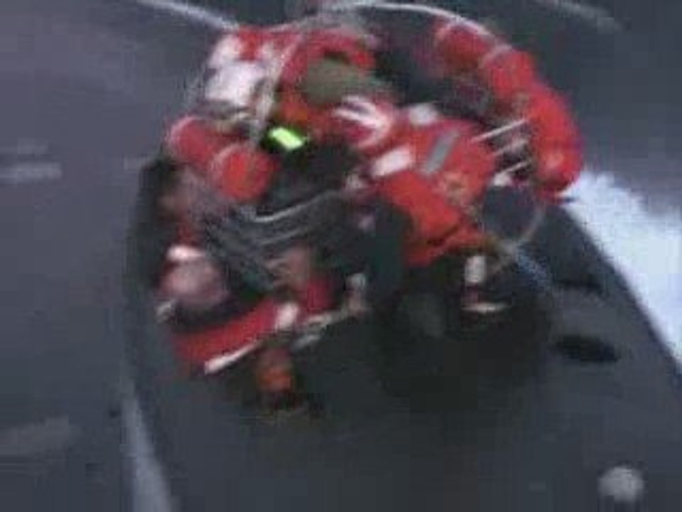 Coast Guard Medevac from Submarine Vid 1