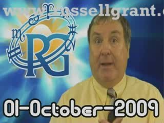 RussellGrant.com Video Horoscope Virgo October Thursday 1st