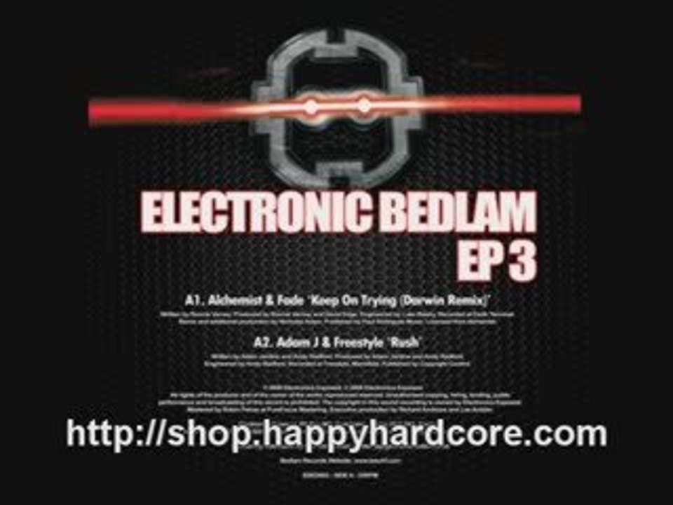 Adam J & Freestyle - Rush, Electronic Bedlam - EBED003