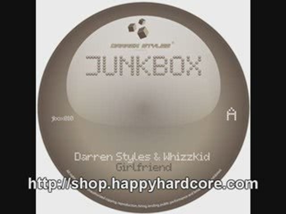 Darren Styles Ft. Whizzkid - Girlfriend, Junkbox - JBOX010
