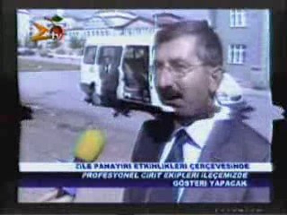 cirit ekibine gösteri alanı hazırlanıyor