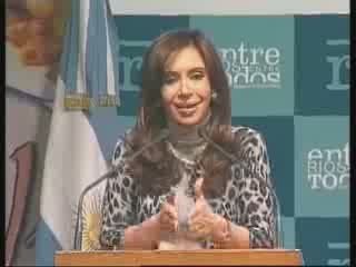 La Presidenta anunció línea de financiamiento