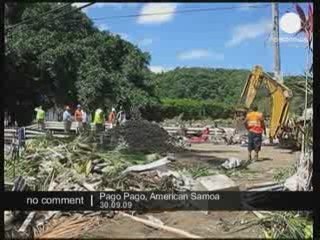 Samoa après le tsunami