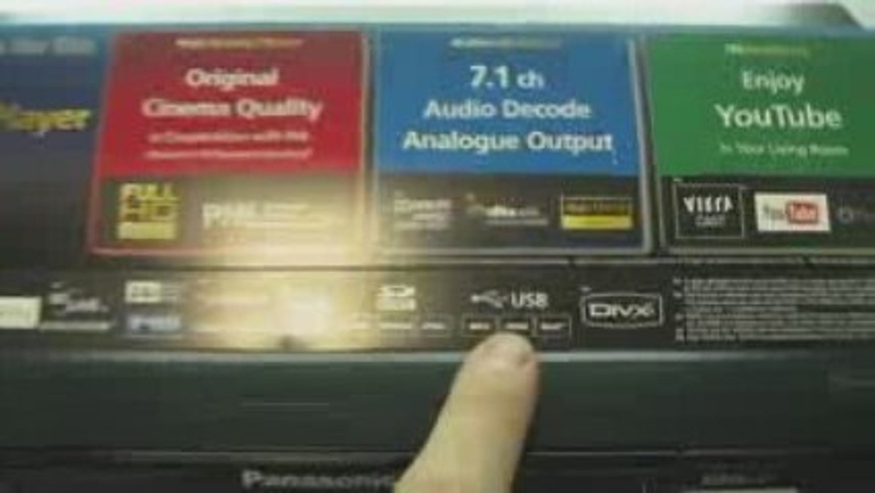 Panasonic DMP-BD80 : lecteur Blu-ray profile 2.0