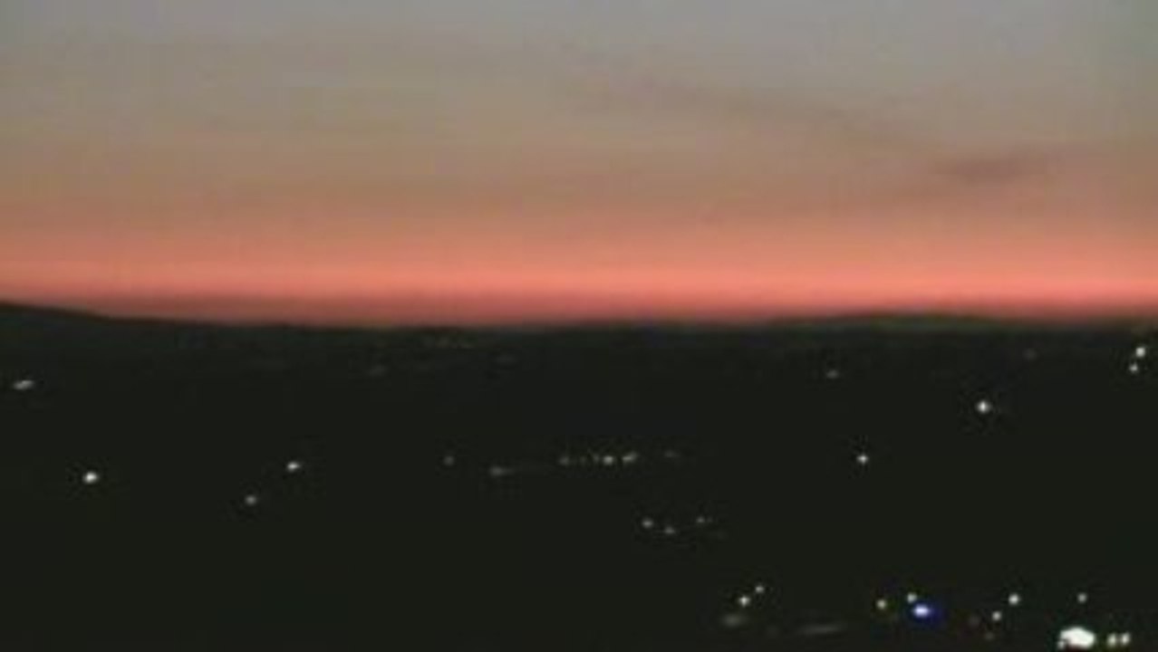 Coucher de soleil - test de rendu des couleurs