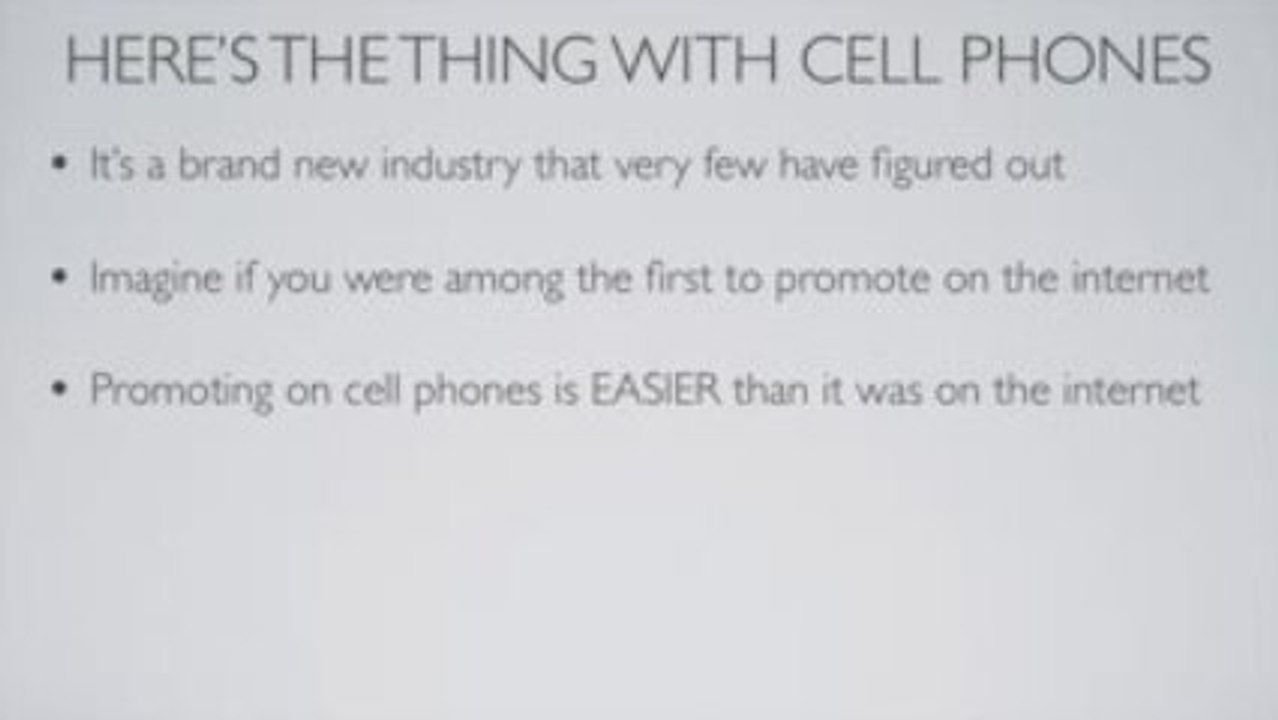 Make Money With Cell Phone Method