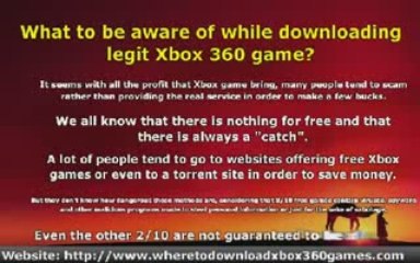 How to download real Xbox 360 games, the safe way!