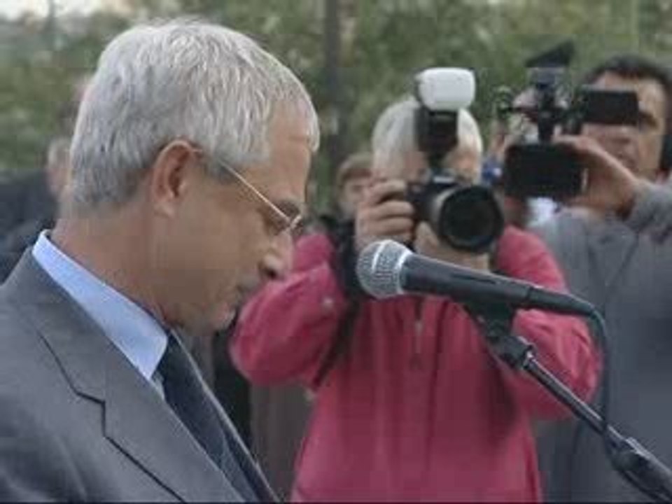Inauguration du Parc François Mitterrand à St Ouen