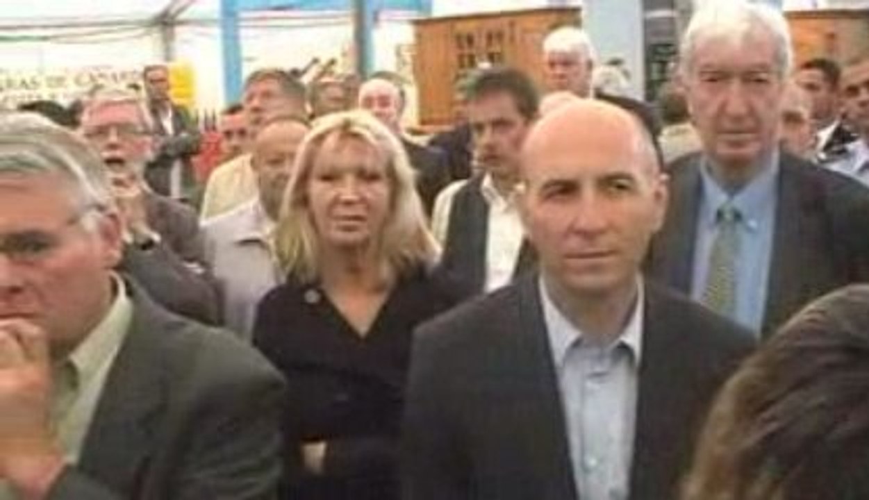 LE CONSUL DE ROUMANIE FAIT LA FOIRE A LURE (70)