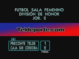 Preconte Telde 1 - Caja Sur Córdoba 2 División Honor Jor 2ª