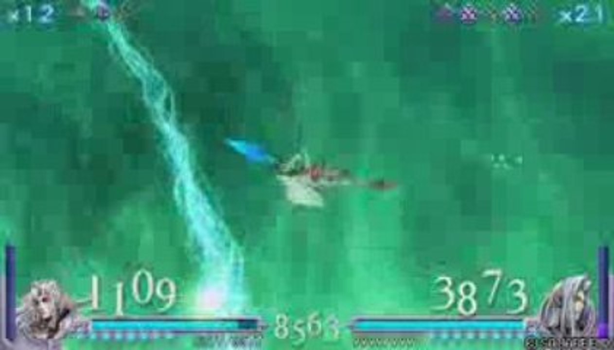 Final Fantasy Dissidia Cecil VS Sephiroth 105