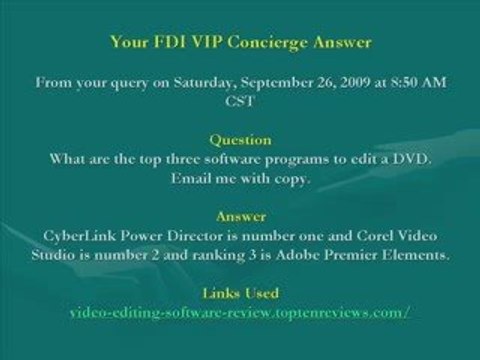 Your FDI Personal Private Net Virtual Concierge - Assistant