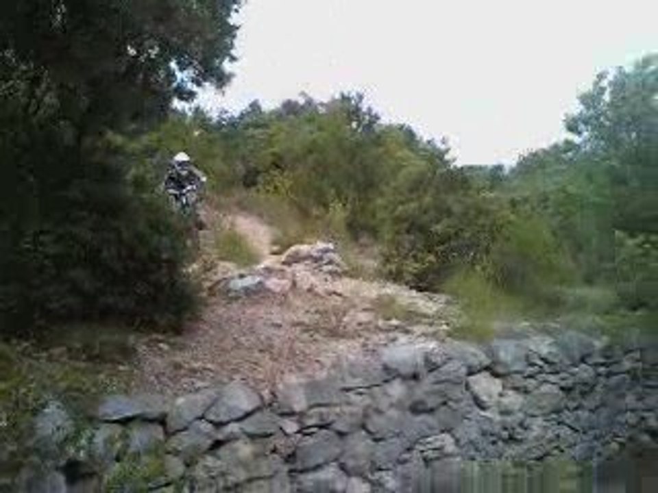 vtt au mont  bouquet anthony et flo