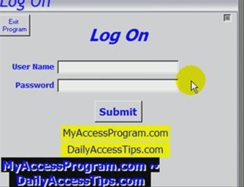 Microsoft Access Security All Versions
