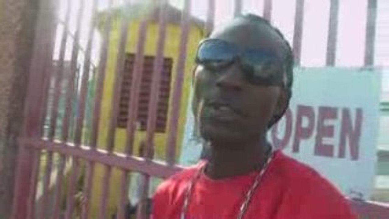 DJ WICKED in KINGSTON exodous studio aka dub studio@Jamaica