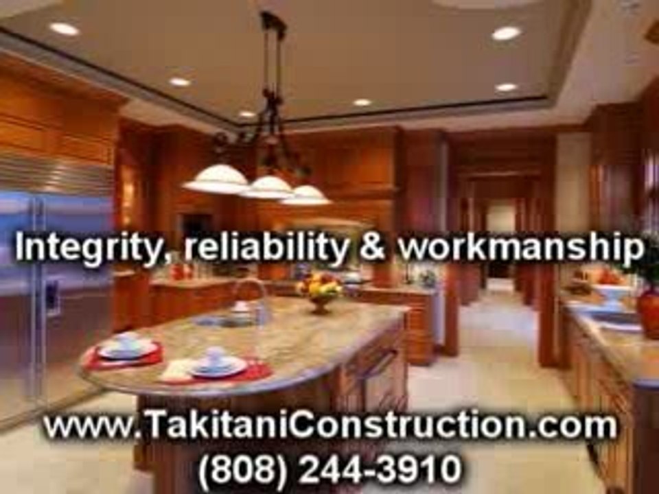 Contractor Maui - Takitani Construction Maui Contractor Home