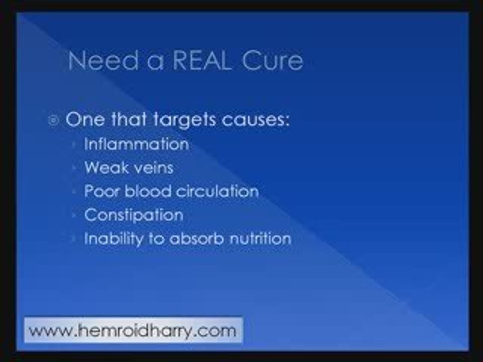 Natural Cures For Hemorrhoids