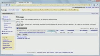 Sitemap Generator for Blogger