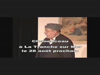 Conférence Clémenceau à la Tranche sur Mer