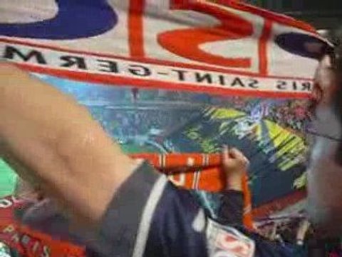 PSG-OL 20/09/09 au Parc des Princes virages Auteuil