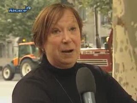 Crise Agricole : 1500 tracteurs das les rues de Strasbourg