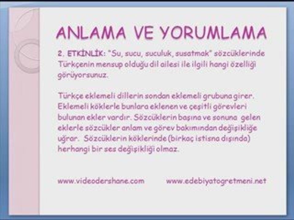 dllrn ınfladırılması inceleme  soruları 1. ve 2 etkinlik