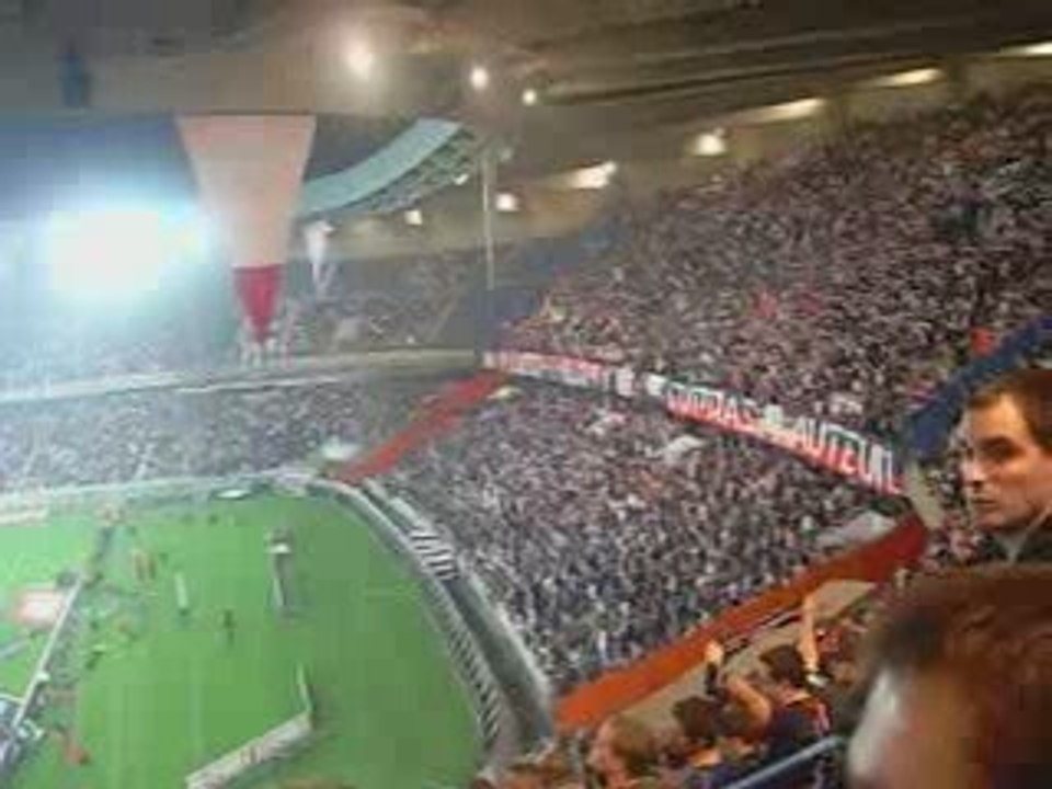 PSG-OL 20/09/09 au Parc des Princes o ville de lumières