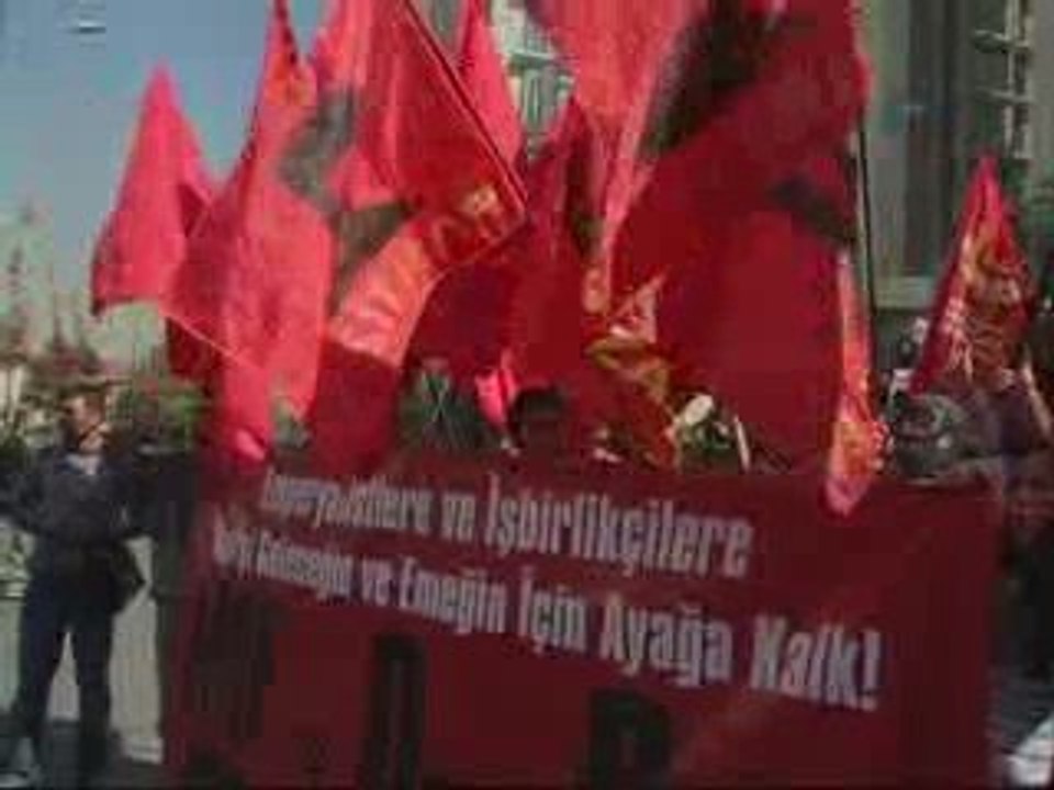 IMF Türkiye Temsilciliği Önünde Eylem