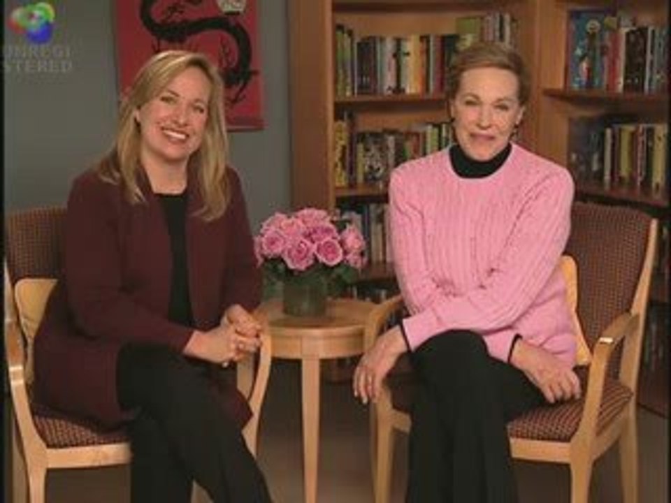 Julie Andrews and Emma Walton Hamilton
