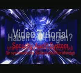 Security Audit System - Video Tutorial demnächst