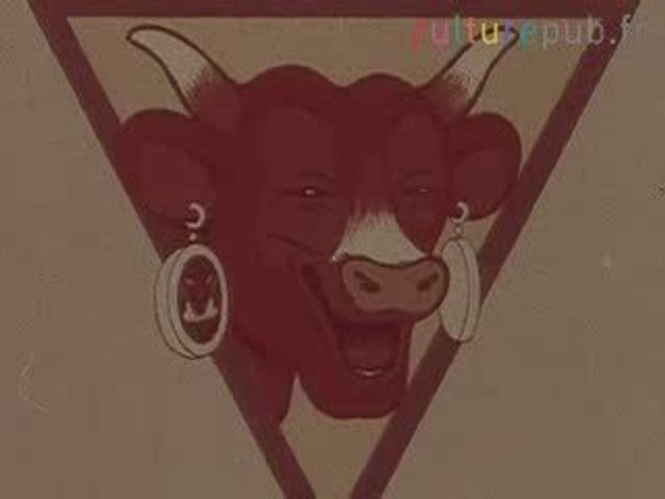 Réclame la vache qui rit (1950)