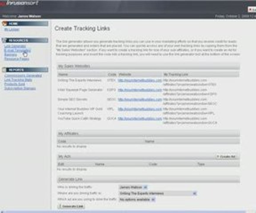Your Internet Buddies Affiliate Video 02-10-09