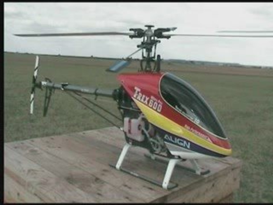Test Heli4 T-Rex 600 Nitro Pro