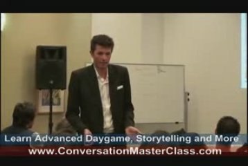 Daygame Seminar: DHV Storytelling, Approach Anxiety