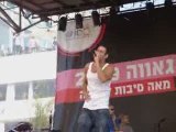 YEHONATHAN- Gay pride Tel Aviv performes 