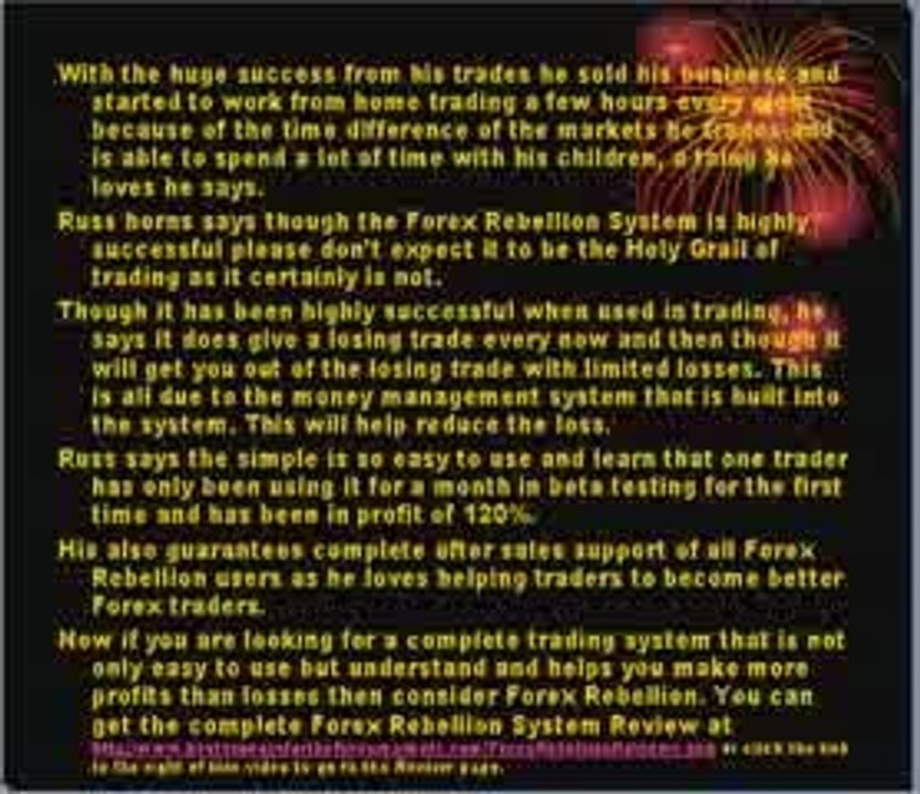 Forex-Rebellion Reviews,Forex Rebellion System