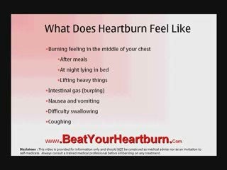 What Does Heartburn Feel Like