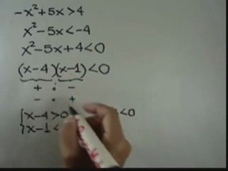 Resuelve inecuaciones cuadrática