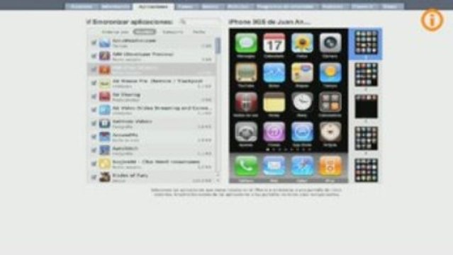 Cómo utilizar Sincronizar Aplicaciones en iTunes 9