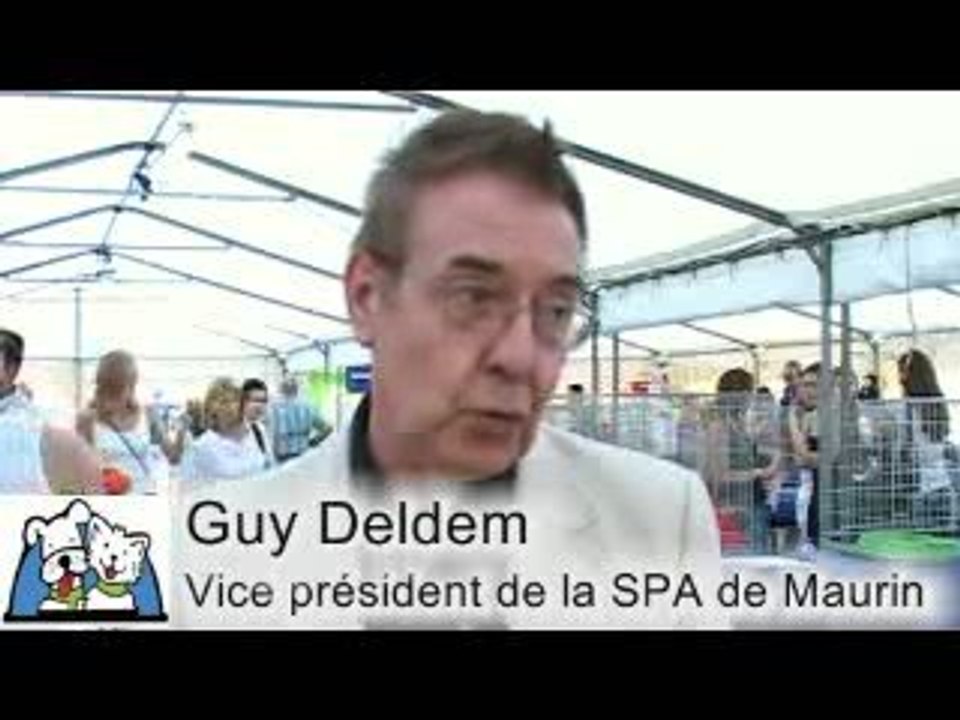 Guy Deldem, vice président de la SPA de Maurin