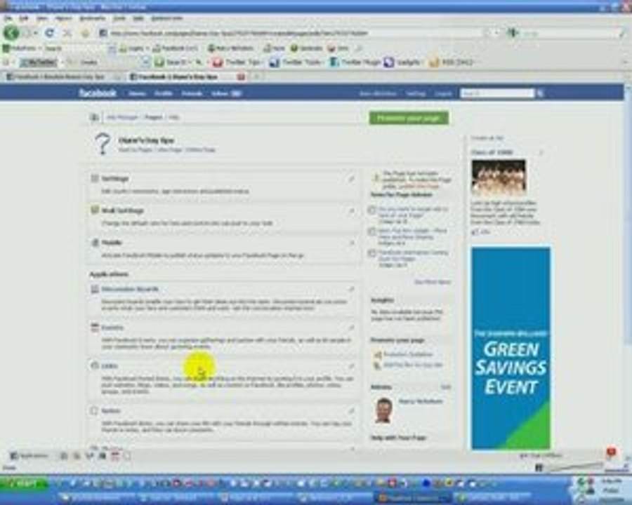 How To Setup a Spa Marketing Facebook Fan Page