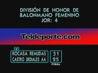 Rocasa 31 - Castro Urdiales 25 División Honor  Jor  4ª