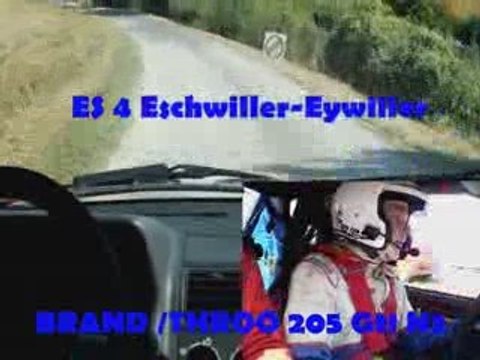 Rallye Alsace Bossue ES 4