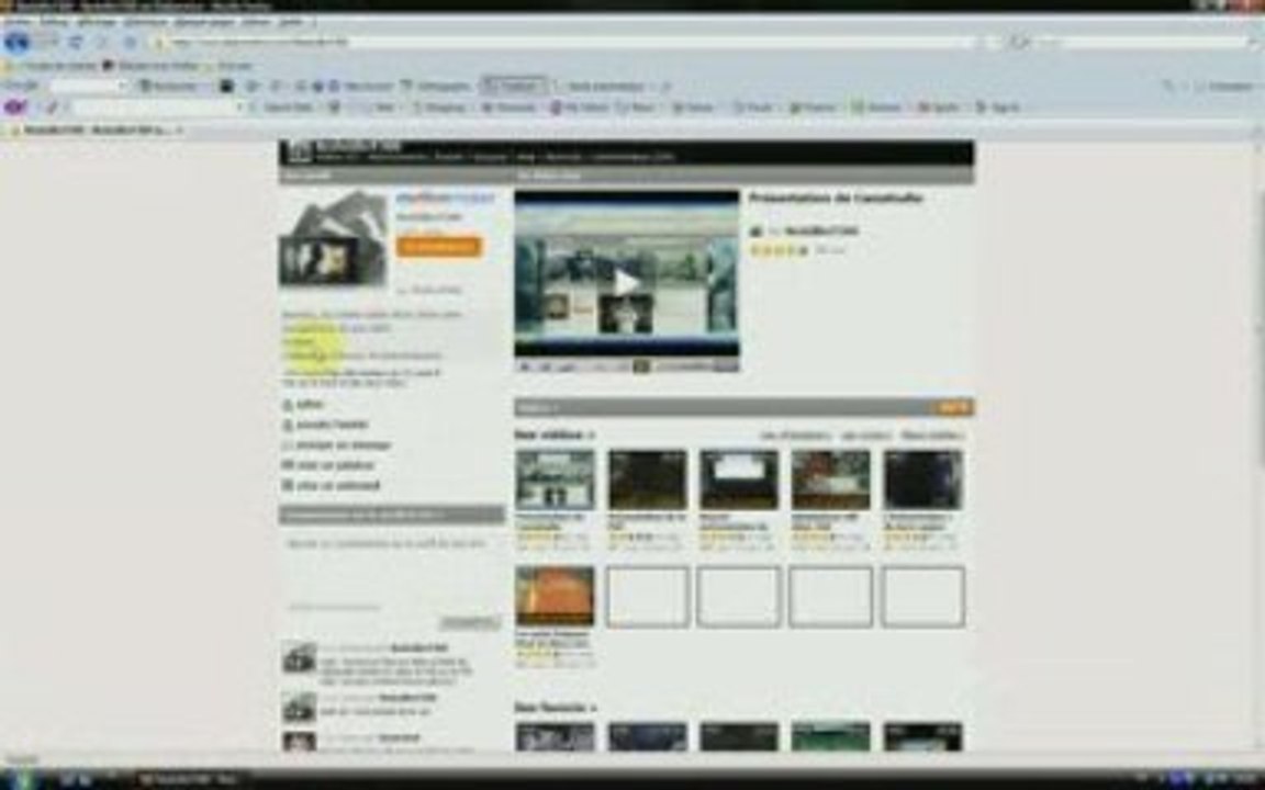 une video comme sa pour voire commment fonctionne camstudio